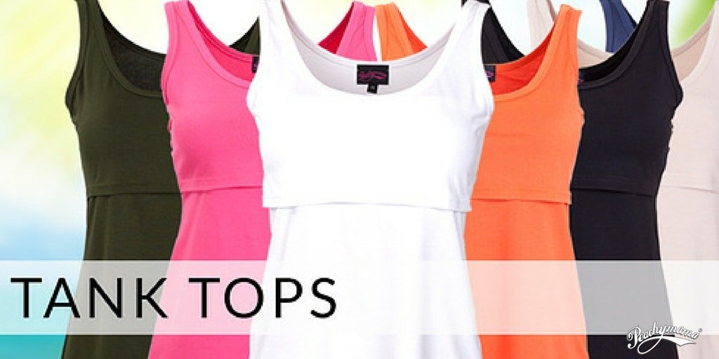 Breastfeeding Tank Tops - Your Summer Fashion Essentials