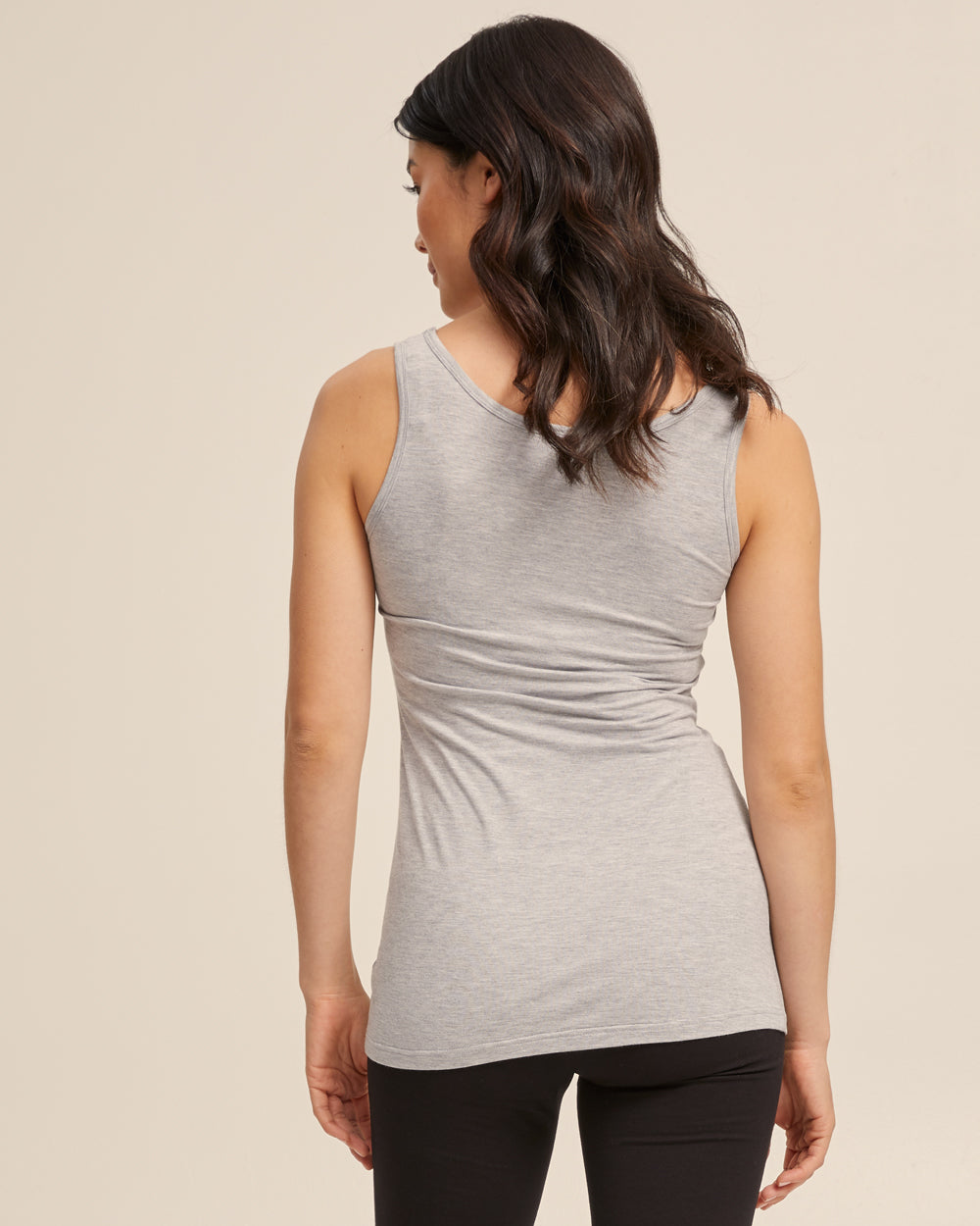 Dawn Grey Nursing Tank - Peachymama