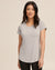 Grey nursing tank top by Peachymama 2