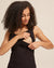 Black Bamboo Nursing Tank - Peachymama