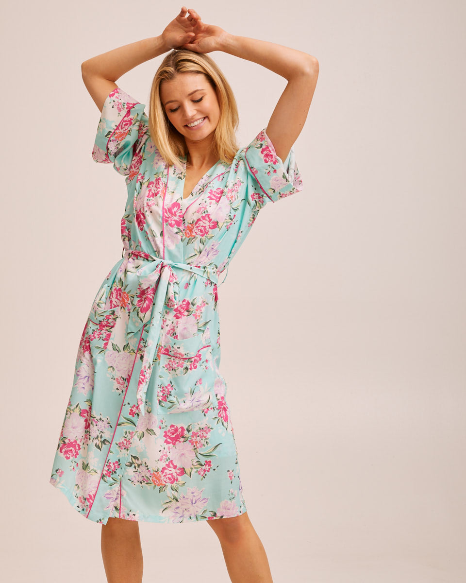 Layering Robe - Mint - Peachymama
