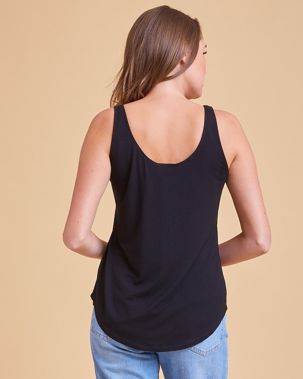 Peachy Nursing Tank - Black - Peachymama