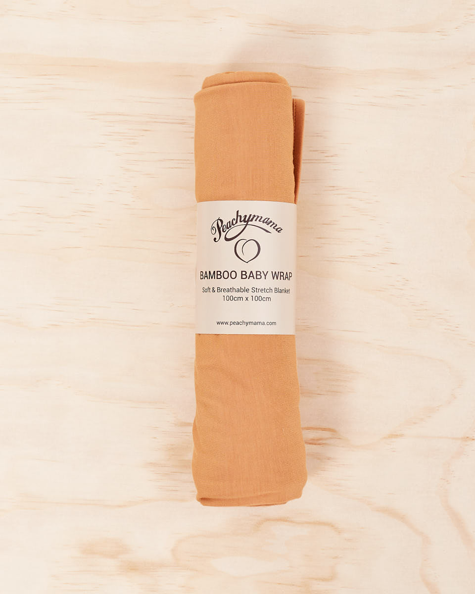 Bamboo Baby Wrap - Honey - Peachymama