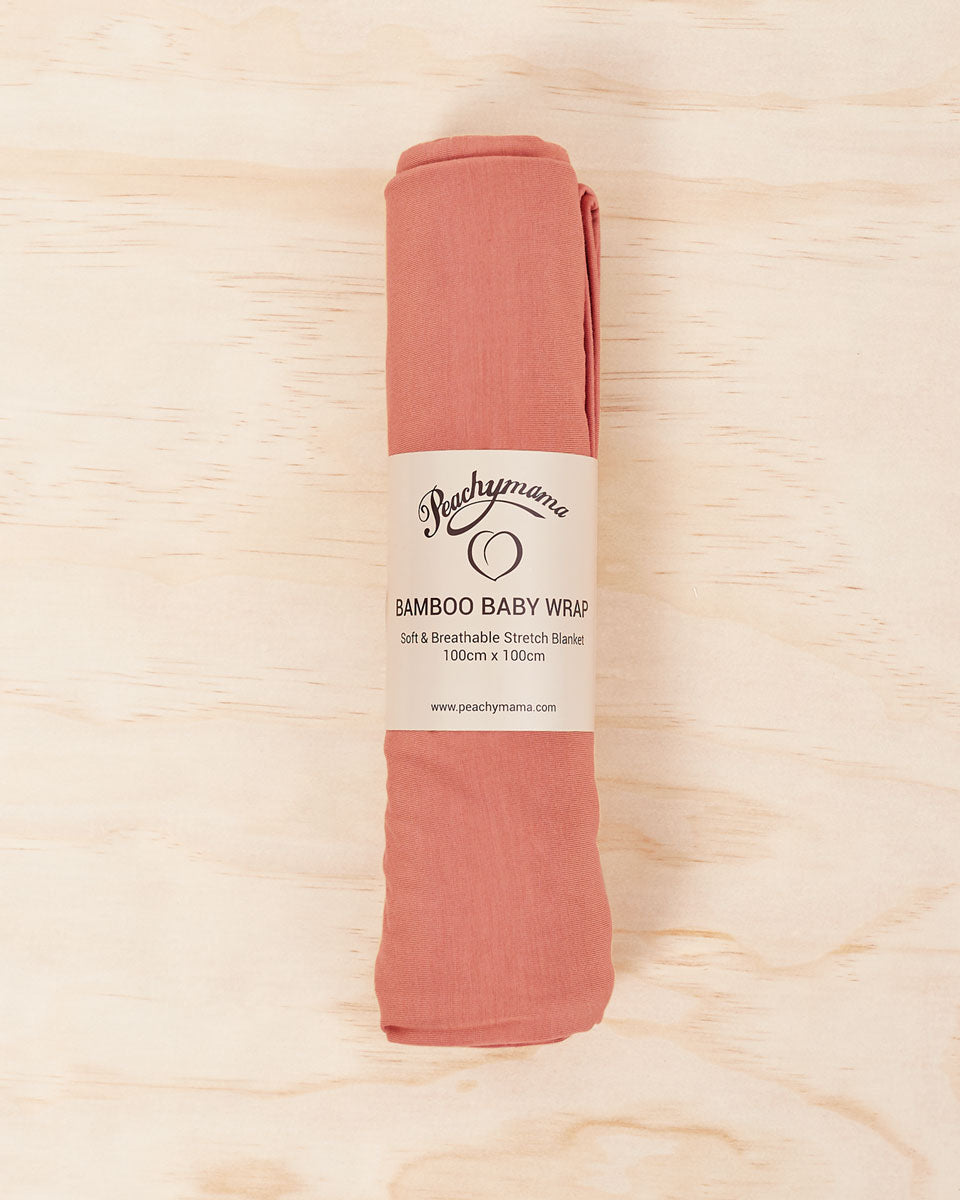 Bamboo Baby Wrap - Cinnamon - Peachymama