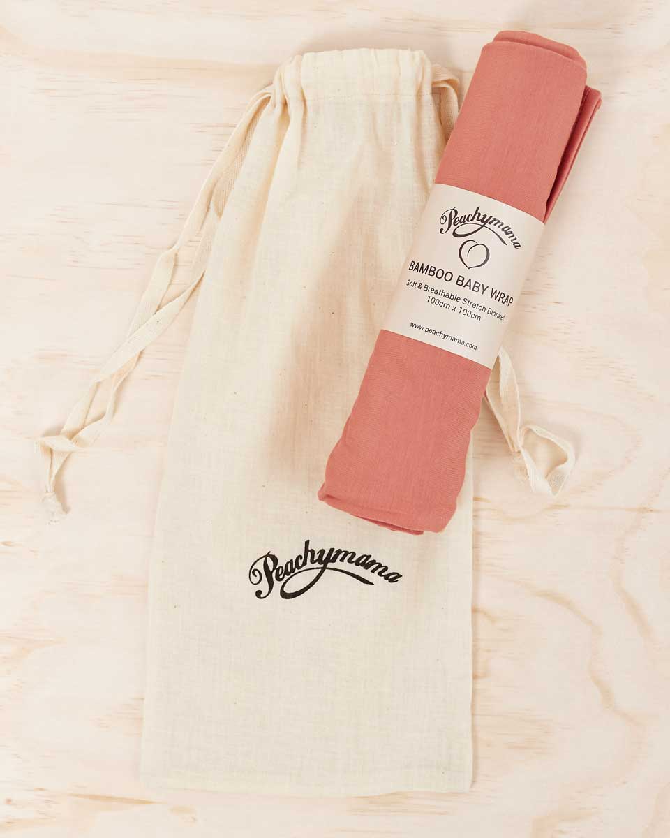 Bamboo Baby Wrap - Cinnamon - Peachymama