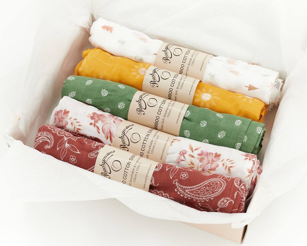 Deluxe Swaddle Gift Box - Peachymama