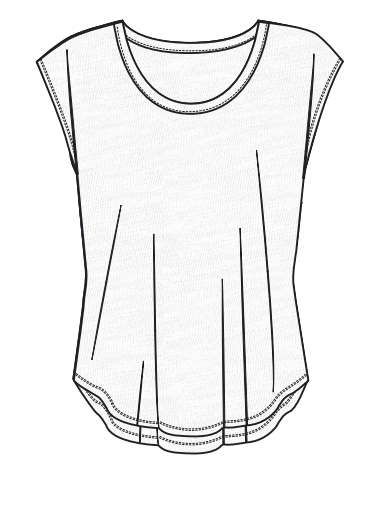 Linen Nursing Tee - White - Peachymama